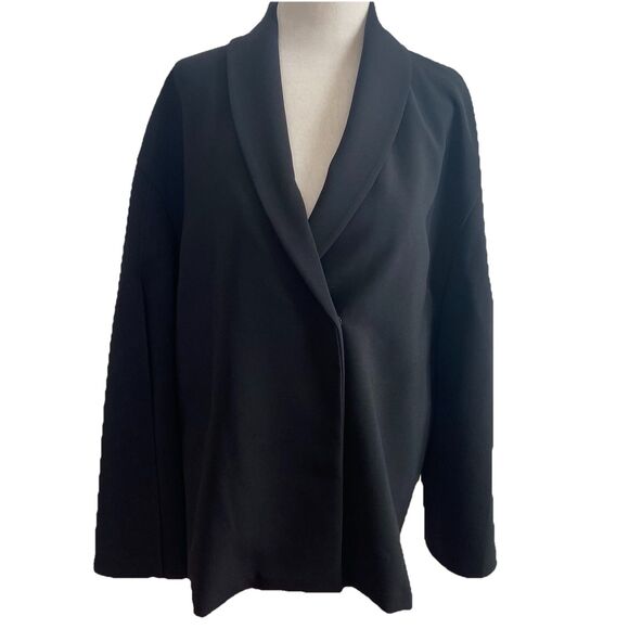 Sachin & Babi Fae Slit Sleeve Blazer Jacket Black Size 4 - Picture 2 of 13
